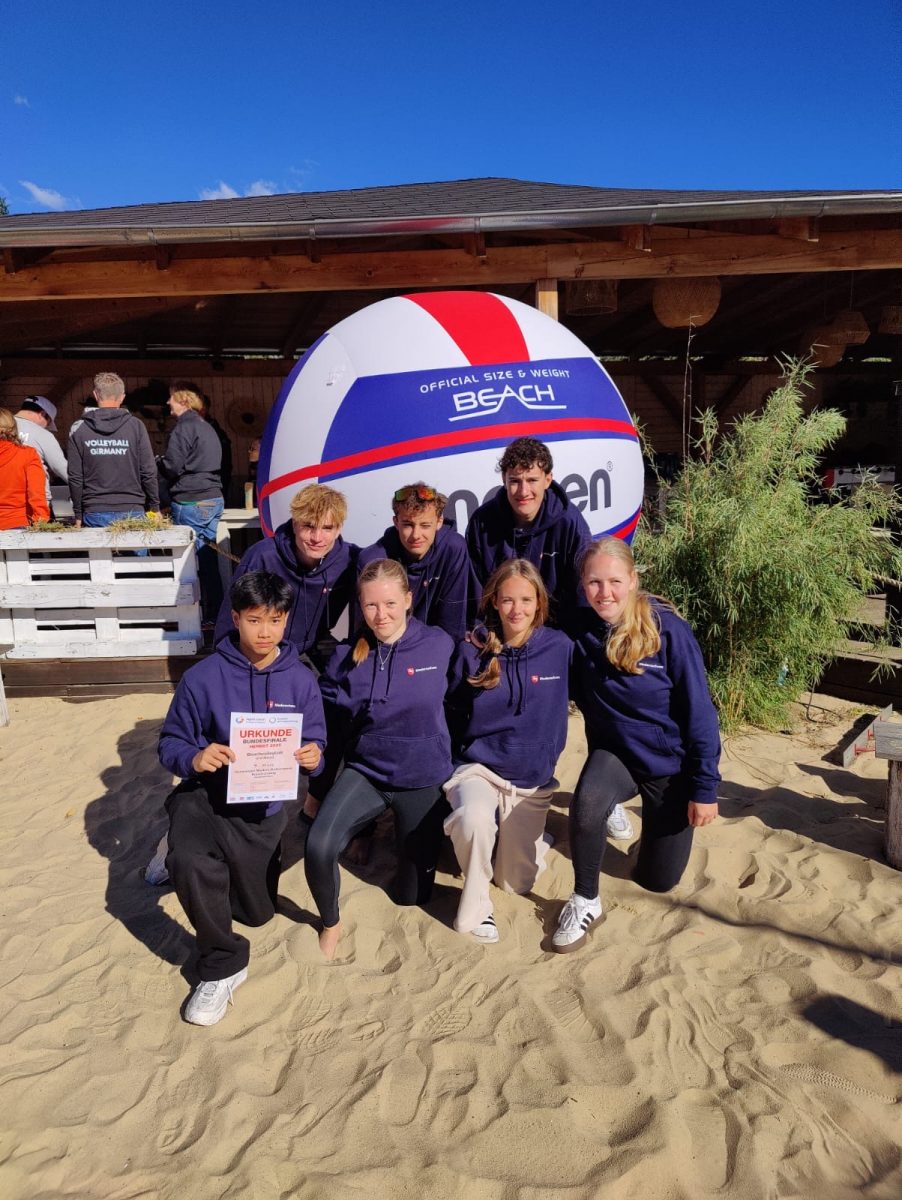 Beachvolleyballer erringen 4. Platz beim Bundesentscheid in Berlin
