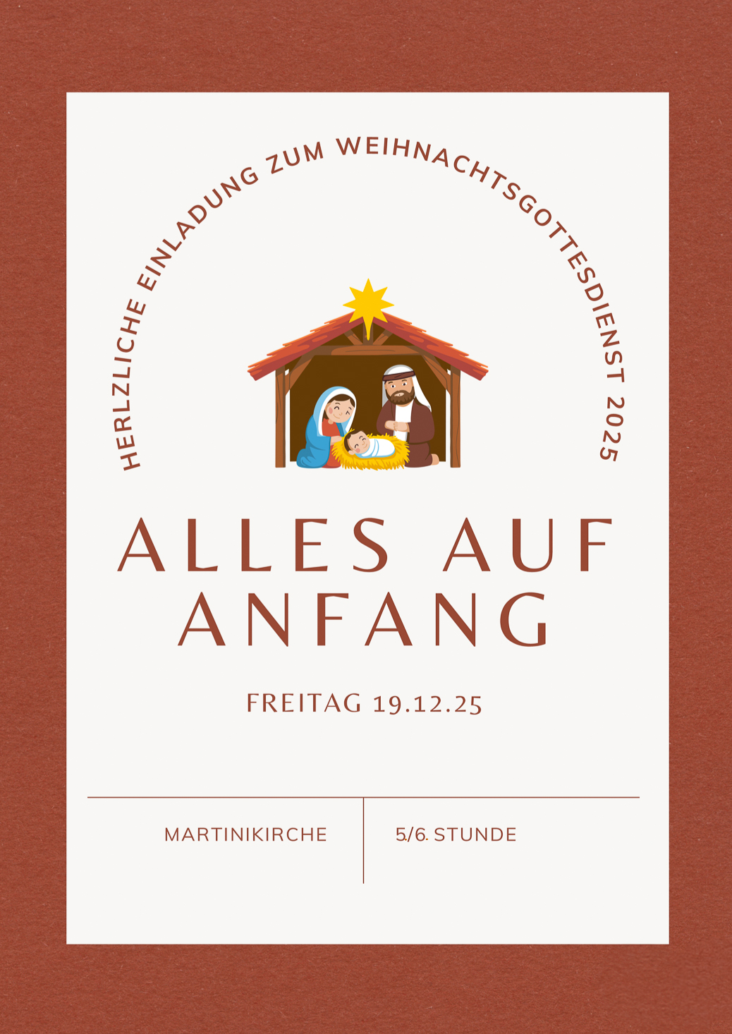 Weihnachtsgottesdienst 2025