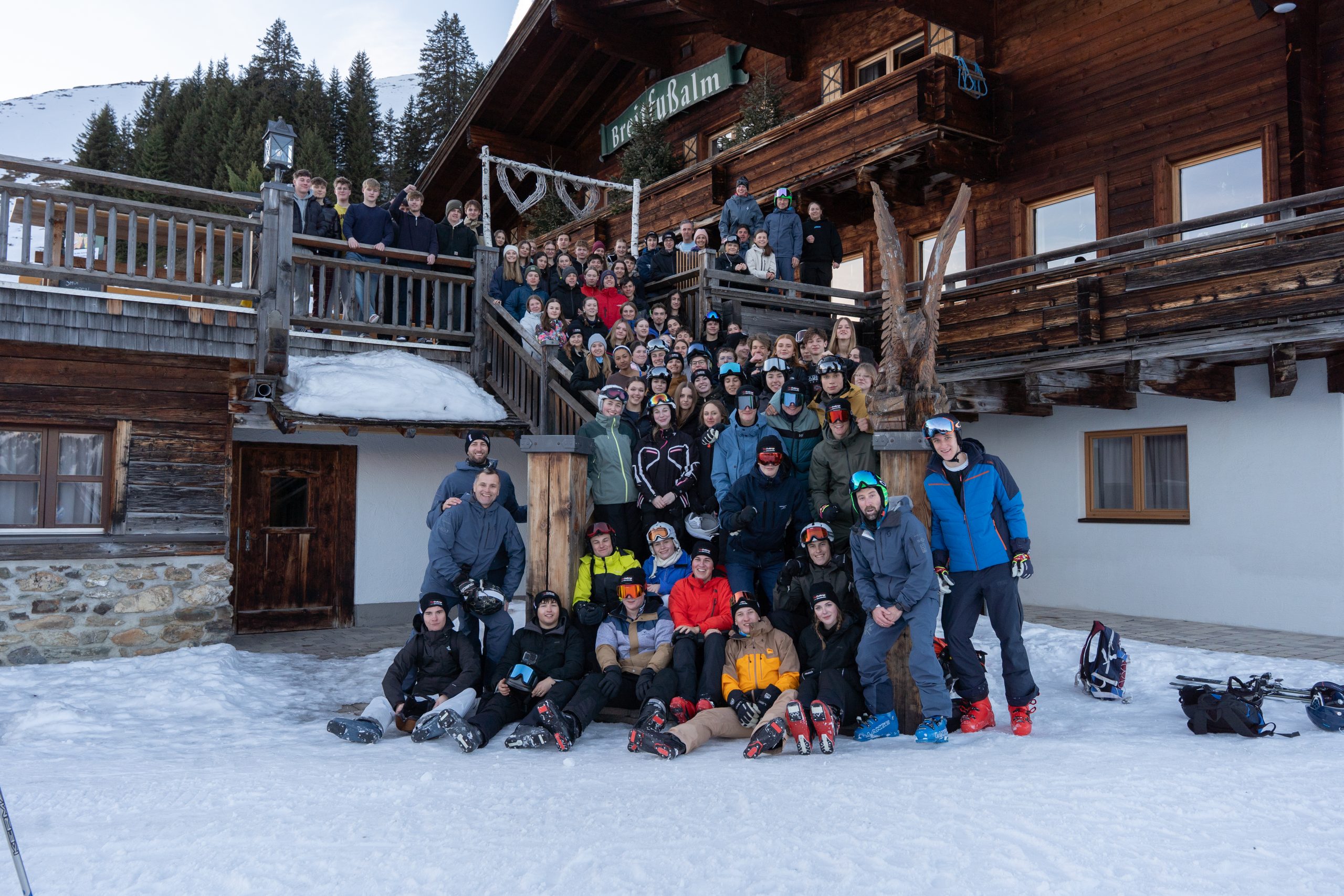 Skifahrt nach Hinterglemm