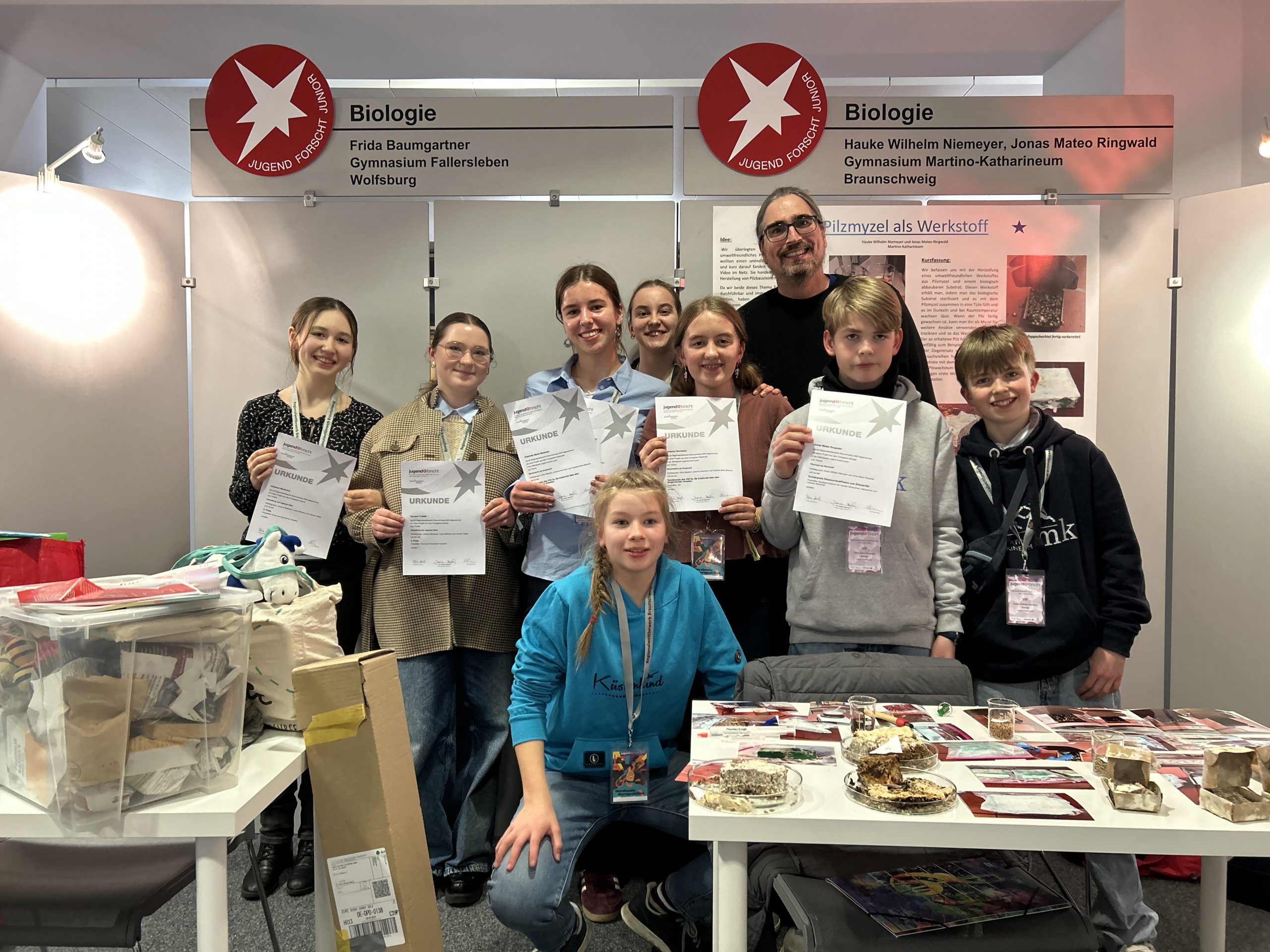 Erfolg beim Regionalwettbewerb Jugend forscht
