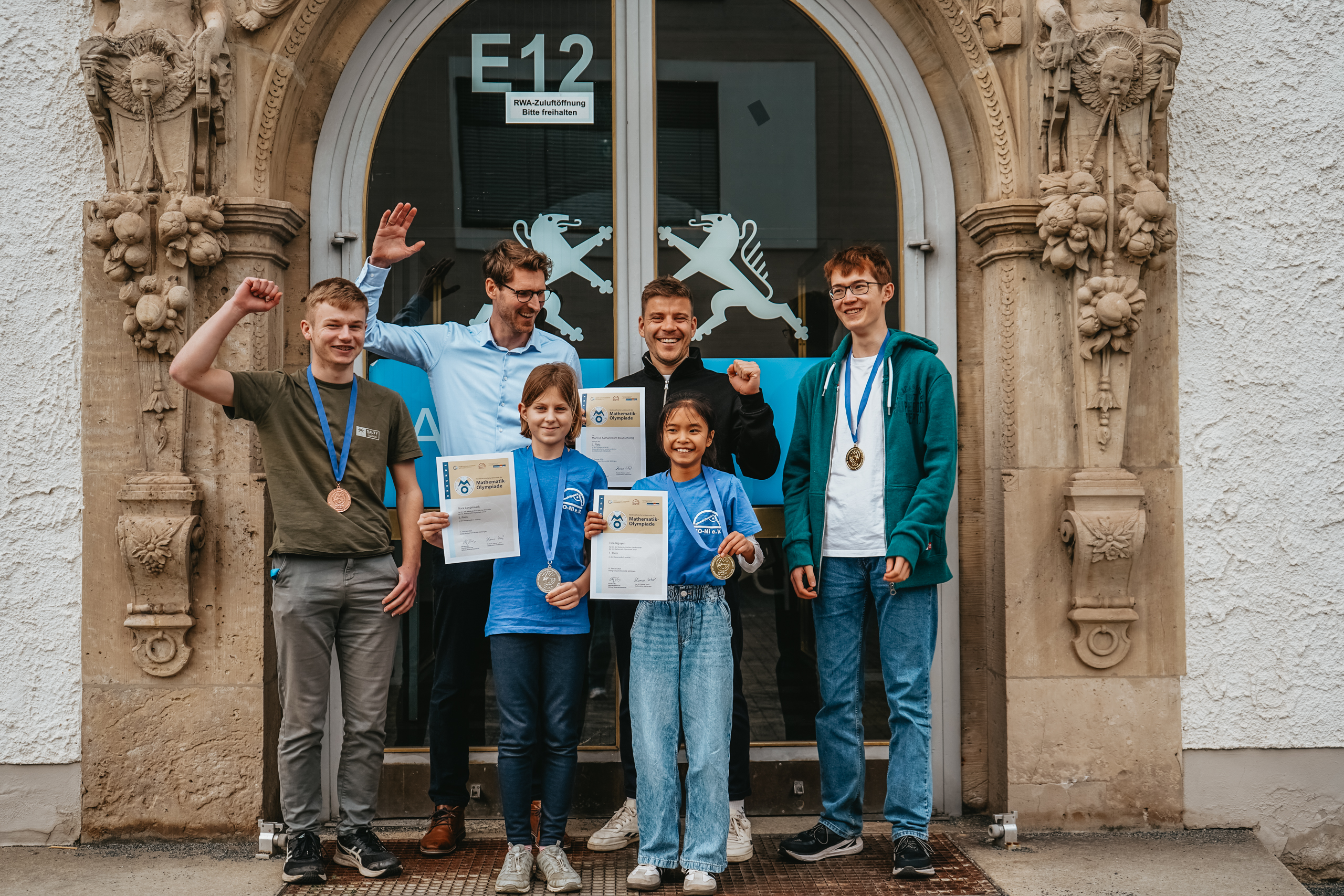 Historischer Erfolg für das MK bei der Mathematik-Olympiade